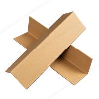 Protection d'angle en carton pour emballage d'exportation, protection des bords de carton, réduction des dommages de fret, impression couleur