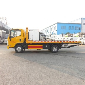 Camion diesel de 3 à 5 tonnes, dépanneuse à plateau plat, mini-camion de remorquage léger pour le remorquage de voitures et le sauvetage routier, remorques de <span class=keywords><strong>voiture</strong></span> - Product Image 5