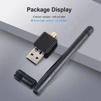 Carte réseau USB sans fil 802.11N populaire, adaptateur d'antenne Wifi USB pour récepteur satellite/décodeur