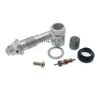 Valves de pneu en alliage d'aluminium valves de capteur tpms pour valves de pneu tubeless Toyota