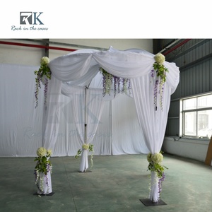 Kits de Tubos Telescópicos Redondos y Telones de Fondo para Decoración de Stands de Ferias Comerciales y Bodas, Venta al Por Mayor - Product Image 6