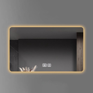 अनुकूलन योग्य आकार आधुनिक नेतृत्व रहित स्मार्ट आयताकार दर्पण एंटी-फॉग सेंसर स्विच ip44 रेटेड पर्यावरण के अनुकूल एल्यूमीनियम मिश्र धातु - Product Image 5