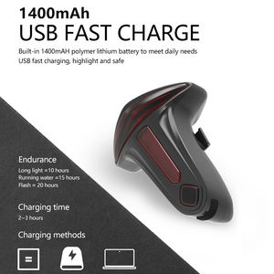 ไร้สาย Bici patineta bluetooths ไฟท้ายจักรยานจริงนำแสงอุปกรณ์เสริม Luz trasera Para Bici - Product Image 5