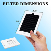 Filter Karbon Aktif HEPA untuk Kulkas Frigidaire untuk Udara Bersih Mengurangi Bau Ramah Lingkungan Berkualitas Tinggi untuk Rumah Tangga
