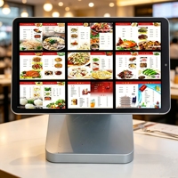 Tablette de commande 8,4 pouces Android 13 à chargement magnétique avec support mural PoE, idéale pour les restaurants (POS) - Vente chaude directe usine