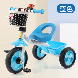 Metalen auto snelle levering driewieler loopfiets speelgoed voor peuters en kinderen balansfiets kinder driewieler 3 wielen - Product Image 2