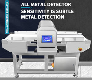 Preço fábrica Tela Toque Embalagem Folha De Alumínio <span class=keywords><strong>Detector</strong></span> De <span class=keywords><strong>Metal</strong></span> De Alimentos Correia Transportadora <span class=keywords><strong>Detector</strong></span> De <span class=keywords><strong>Metal</strong></span> Industrial - Product Image 2
