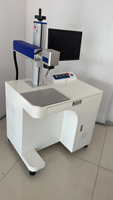 Machine de marquage laser à fibre 50W Raycus 30W, graveur et découpeur métallique sur support 20W pour bijoux, outils de gravure et de découpe 220V