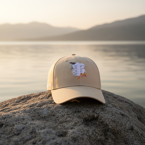 Gorra de Béisbol Personalizada al por Mayor con Logotipos Bordados en Kanji <span class=keywords><strong>Chino</strong></span>, 6 Paneles, Ajustable, de Algodón Puro, Unisex, para Exteriores, de Primera Calidad - Product Image 2