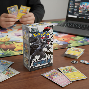 For Expansion Pack Scarlet Violet Black Bolt Coated Paper 1 Box TCG Game Anime <b>Playing</b> <b>Cards</b> Gore TCGPlayer Pikachu - Product Image 3