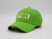 Gorra sin Costuras al por Mayor, 100% Tela RPET Reciclada, Logotipo Personalizado, Gorra de Béisbol de Una Sola Pieza, Gorra Elástica
