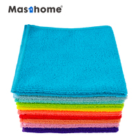 Lot économique de 10 chiffons de nettoyage en microfibre 40x40 pour cuisine, voiture et vitres