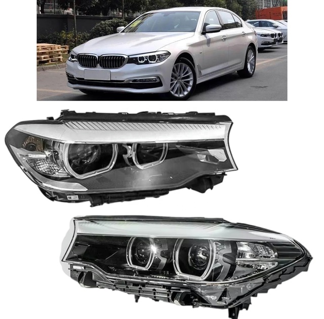 For BMW 5 Series G38 G30 2017-2020 LED AFS Headlight Headlamp OEM 63117214961 63117214962 Front Lamp Auto Car Parts
