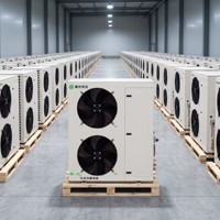 Unité de condensation pour entrepôt frigorifique, capacité de refroidissement personnalisée en fonction de la taille de votre chambre froide