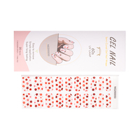 Autocollants d'ongles en gel UV semi-durcis longue durée, très populaires / Wraps d'ongles en gel à presser / Tiktok NG200049/NG200050