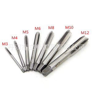 Hand Taps M3 M4 M6 M8 M10 M12 Square Shank Straight Flute For Steel Internal Threading - Product Image 5
