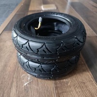 إطارات مطاطية طبيعية إطار مطاطي 175x50 يناسب لوح التزلج الكهربائي سكوتر الأمامي/العجلات الخلفية مقاس 7 بوصة