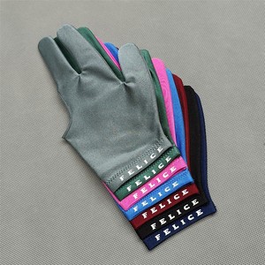 Guantes de billar sin dedos de algodón y spandex, unisex, talla mediana, para taco de billar, marca FELICE. - Product Image 4