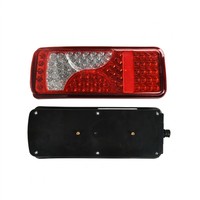 Feu arrière LED pour camion Scania R P G, fonction Stop, Frein, Marche arrière, Position, 24V, Remplacement OEM, Européen, Robuste, Étanche