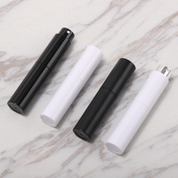 Flacon de parfum miniature personnalisé en usine, rechargeable, atomiseur, ensembles de voyage, flacon en plastique avec bouchon rotatif, pour sérum et huile