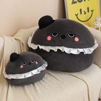 Bantal Boneka Kartun Lucu Lembut dengan Detail Wajah yang Beragam dan Menggemaskan, Aksen Dekoratif untuk Sofa dan Dekorasi Kamar Tidur