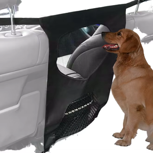 Có Thể Gập Lại Phổ Có Thể Điều Chỉnh Con Chó Xe Rào Cản Net Trọng Lượng Nhẹ Bền An Toàn Lưới Ghế Sau Chia Vật Nuôi Cho Người Lái Xe Bảo Vệ - Product Image 1