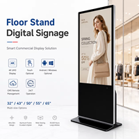 Pantalla LCD para Interiores, Monitor, Reproductor de Publicidad, Panel de Quiosco, Señalización Digital y Pantalla de Pie
