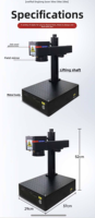 Machine de marquage laser à fibre ActionLasers - Système CNC à refroidissement par air avec prise en charge IA, compatibilité des fichiers DWG/DST