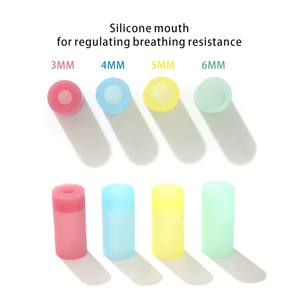 Nuovo aggiornamento magnetico resistenza alla respirazione in acciaio inox collana regolabile Vintage aromaterapia cotone nucleo ansia - Product Image 3