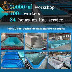 Piscine Hors Sol ou Enterrée de Fabrique Chinoise, Piscine de Complexe Familial pour Enfants, Spa de Nage Extérieur en Fibre de Verre, Mini Piscine Familiale - Product Image 5