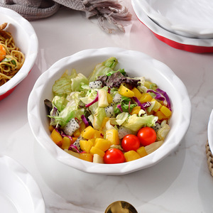 Teglia in Ceramica per Torte e Pizza, Modello per Dolci, Adatta al Microonde, Resistente alle Alte Temperature, Design Moderno, Piatto Fondo - Product Image 3