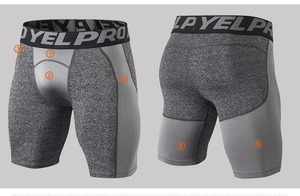 Pantalones Cortos Deportivos Formales para Hombre con Logotipo Personalizado, Cintura Elástica, Transpirables, de Secado Rápido, Elásticos - Product Image 3