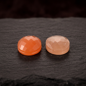 Piedra Preciosa Suelta de Piedra Lunar Rosa Natural, Forma de Cojín, Cabujón, Forma de Pera, para Colgante, Fabricación de Joyería DIY, Marca Gopika - Product Image 1