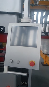 Dapeng-400-6000 dual-servo điện-dầu lai kim loại Máy uốn 400ton 4 + 1 trục 6000 mét tấm kim loại CNC Báo Chí phanh - Product Image 4