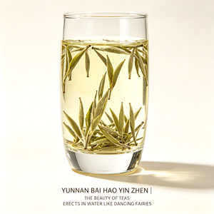 Té <span class=keywords><strong>Blanco</strong></span> Orgánico Premium Silver Needle, Hojas Sueltas Frescas de Primavera, Adelgazante, Grado Superior, Hecho a Mano, a Granel, Yunnan China, Venta al por Mayor, OEM - Product Image 4