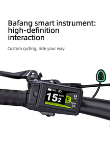<span class=keywords><strong>Bicicleta</strong></span> Eléctrica para Adultos EC1, 12 Velocidades, Motor Central, Batería de Litio, Freno de Disco, Motor de Buje, 48V 250W - Product Image 4