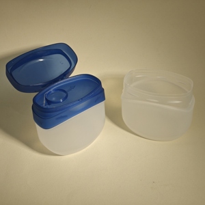 Pot en plastique <span class=keywords><strong>pour</strong></span> <span class=keywords><strong>vaseline</strong></span> Jinque 100g, pot cosmétique en PP avec languette, emballage <span class=keywords><strong>pour</strong></span> soins de la peau 7/50/100g - Product Image 3