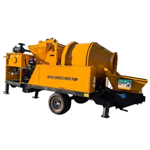 Various Mechanical Equipment Portable Concrete Mixer with Pump <b>Mini</b> Feeding - Product Image 1