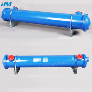HM refroidisseur d'huile hydraulique industriel en cuivre, refroidisseur à eau, echangeur de chaleur refroidi à l'eau - Product Image 3