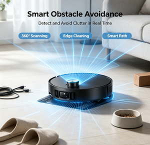 Dreame L60 All in One <strong>Robot</strong> Vacuum With Self Empty Dock Hot Water Mop Wash Auto Drying Multi <strong>Room</strong> Map Pet Family <strong>Cleaning</strong> <strong>Robot</strong> - Product Image 3