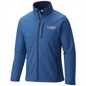 Custom Logo 100% Polyester Outdoor Hunting <b>Wind</b> <b>Breaker</b> Zip up Jacket Men Winter Thermal Fleece Softshell Jackets - Product Image 1
