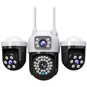Yoosee 4G Sim Outdoor Surveillance WiFi Camera 3-Lens 3-Picture Color Night Vision <b>Security</b> IP66 CCTV Wireless IP Cameras Bullet - Product Image 1