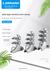 Serre-câble de tension de type boulon de haute qualité, série NLL, en alliage d'aluminium - Product Image 3