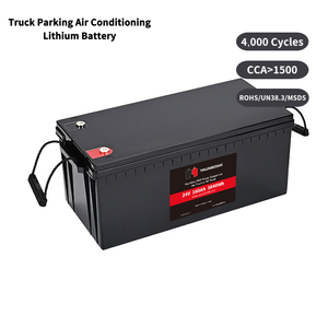 Deep Cycle 24V 160Ah CCA1500 Festkörper IP67 LKW-Starterbatterie mit Dreifach-Notstart für LKW-Klimaanlage - Product Image 1