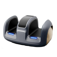 Appareil de massage des jambes et des pieds à vibration et airbag, avec contrôle de la température, en ABS, certifié ROHS, pour la vente en gros
