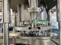 Chaîne de remplissage et de capsulage entièrement automatique pour boissons gazeuses en canettes et bouteilles