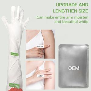 Guantes <span class=keywords><strong>de</strong></span> <span class=keywords><strong>mascarilla</strong></span> para <span class=keywords><strong>manos</strong></span> <span class=keywords><strong>de</strong></span> 55 cm, hidratantes, con colágeno, blanqueadores, reparadores, con manteca <span class=keywords><strong>de</strong></span> karité y aguacate, exfoliantes, <span class=keywords><strong>mascarilla</strong></span> <span class=keywords><strong>de</strong></span> tratamiento para <span class=keywords><strong>manos</strong></span>, spa privado - Product Image 4