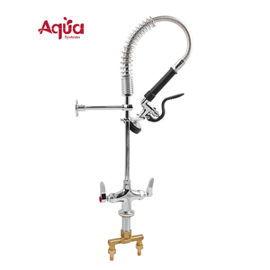 Deck Mounted Kitchen Pre rinse Faucet Restaurant Mini Commercial Kitchen Sink Faucet Sprayer Dishwashers Pre Rinse Taps Kitchens - Product Image 1