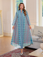 2025 nouvelle haute qualité luxueuse broderie diamant Abaya, Abaya Dubai meilleure vente mousson, robe pour femmes musulmanes