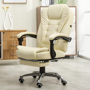 Ghế văn phòng da cao cấp Yazhi, ghế làm việc cao, ghế da nâu sang trọng, ghế văn phòng da, ghế 2025, một chiếc - Product Image 5